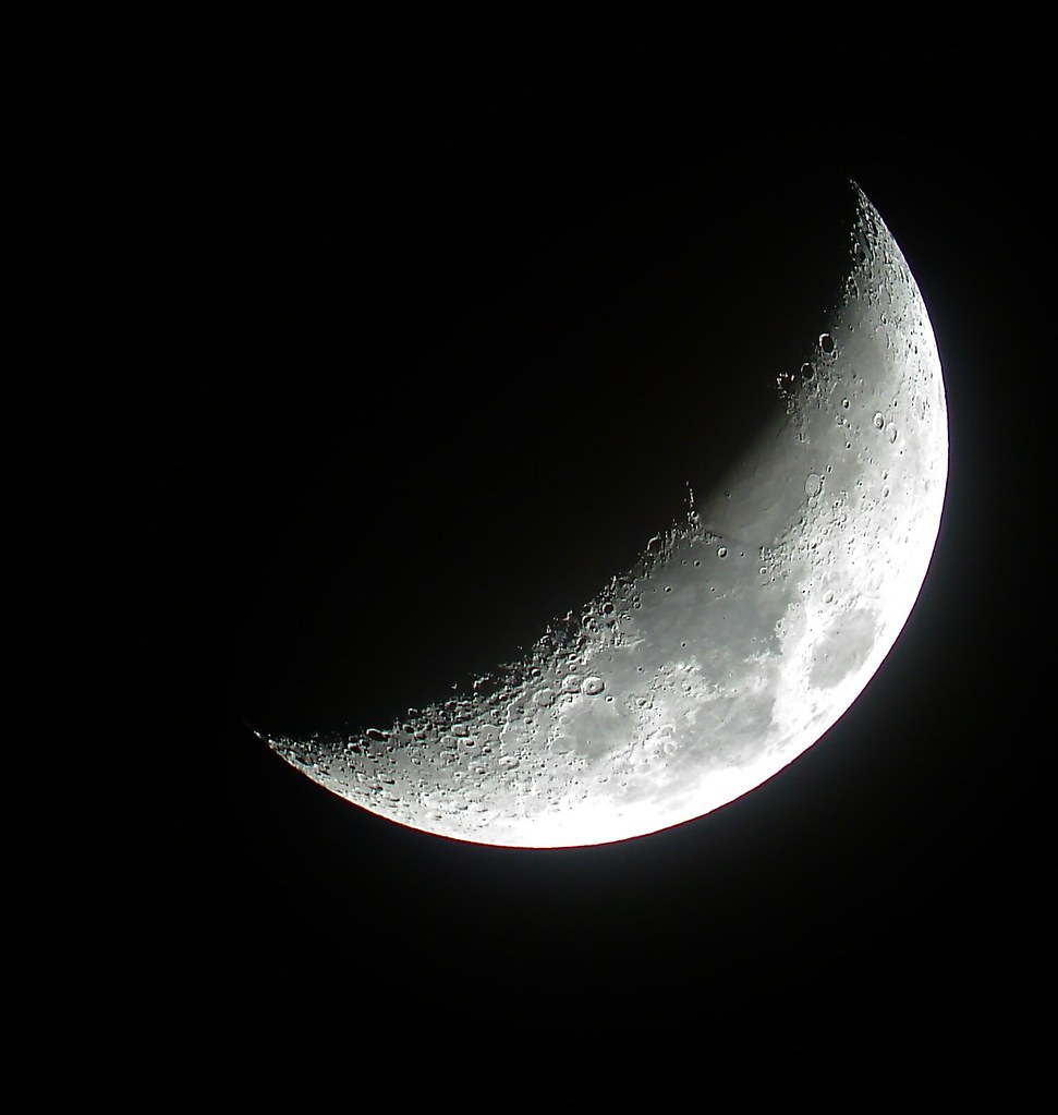 WAXING Crescent Moon 5/26/2012 Waxing Crescent 26 illum… Flickr