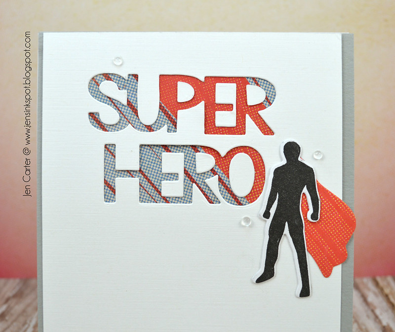 Jen Carter Super Hero Man Closeup