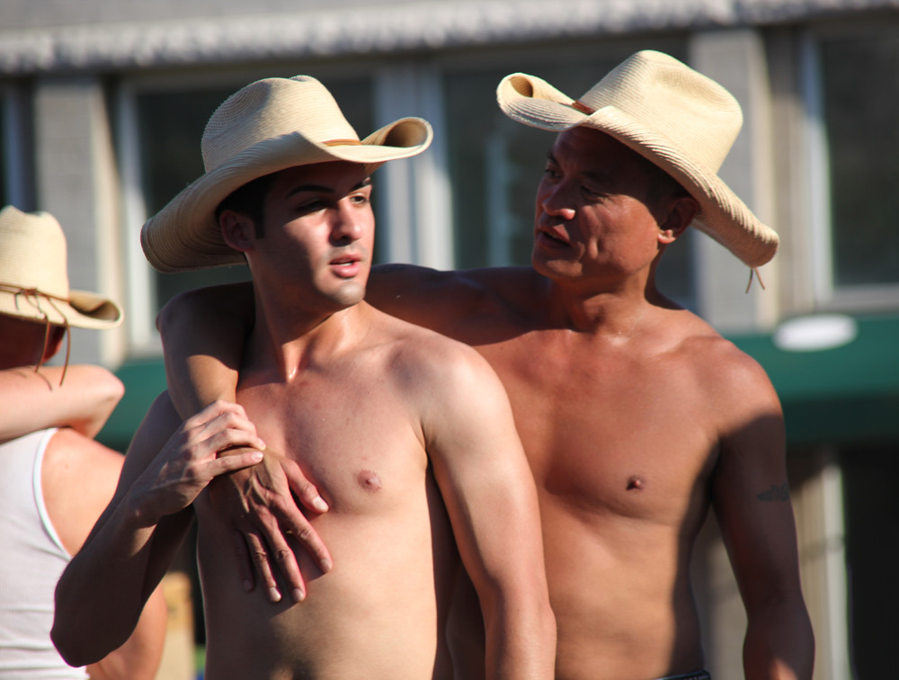 Cowboy love - DC Gay Pride Parade 2012 - Last shot of the Da… - Flickr
