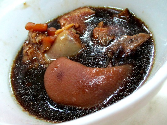 Bataras Chicken Rice pork knuckles
