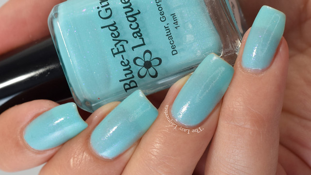 Blue-Eyed Girl Lacquer Three Years and Steal Going Swatch