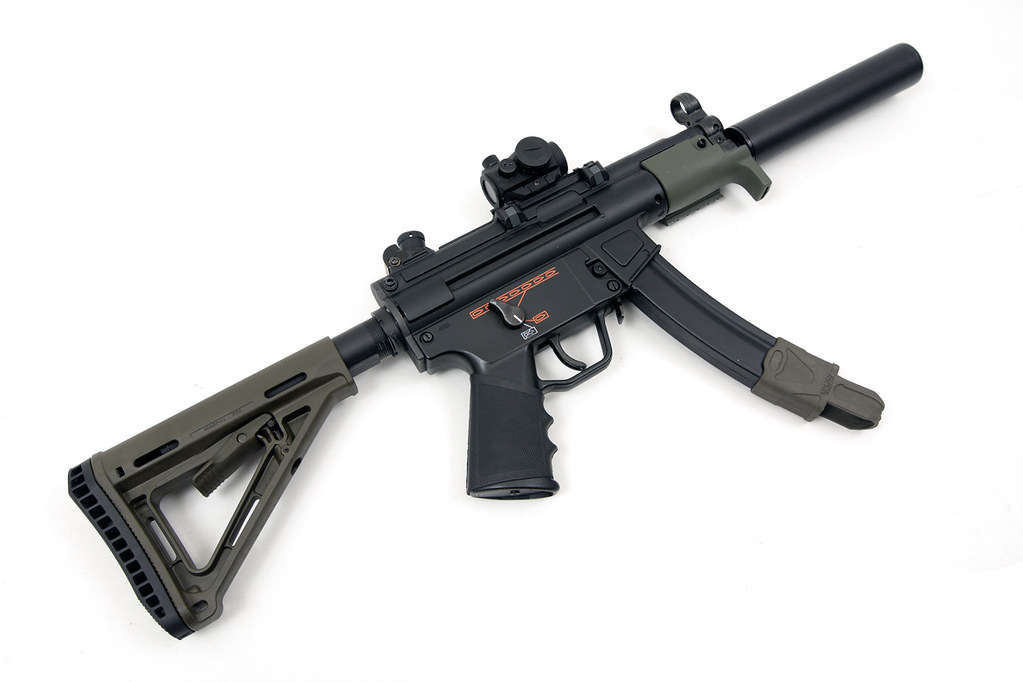 TM Mp5K Endlessly Modified This Is One Of 2 Airsoft Guns . 