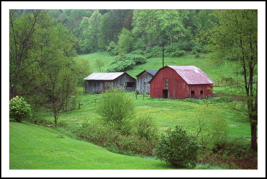 West Virginia Idyll - 1990 | I took this photo in May ...