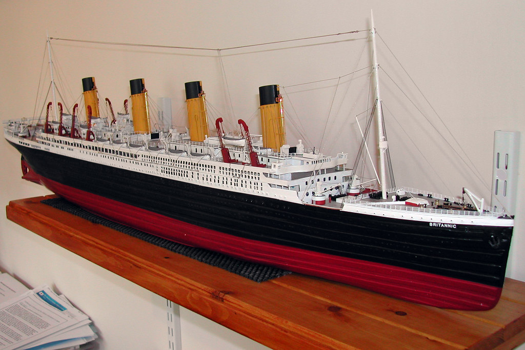 RMS (HMHS) Britannic | This model shows how Britannic ...
 Rms Britannic Model