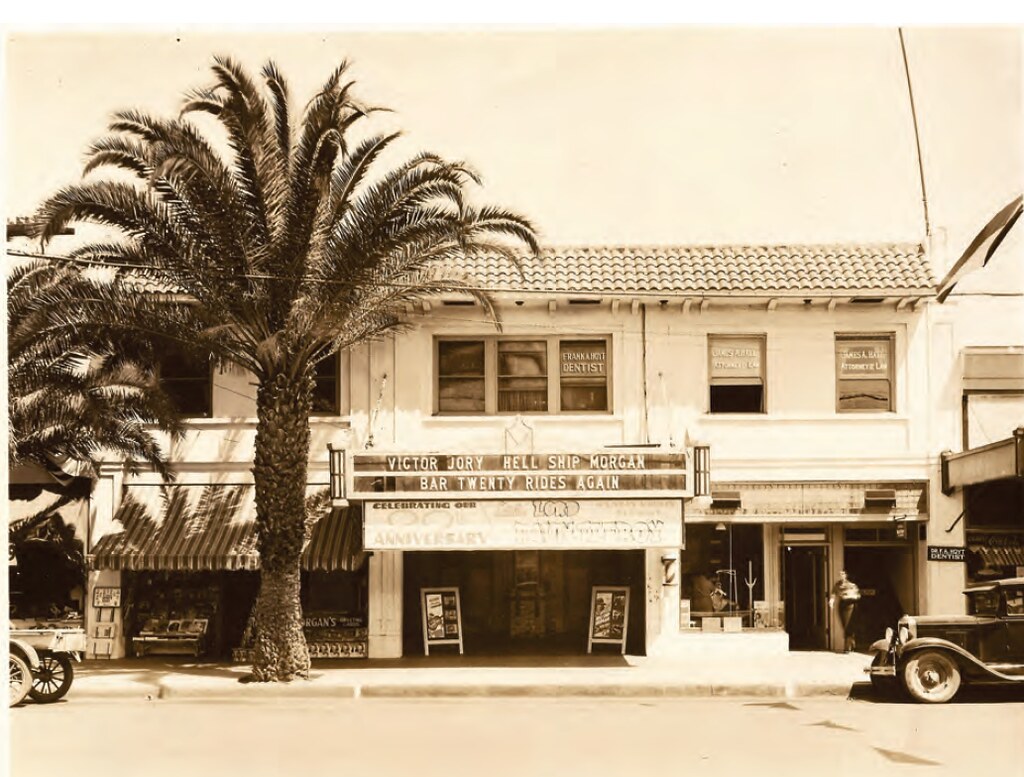 Hemet Theater - 1936 | Hemet Theater in 1936 with original m… | Flickr