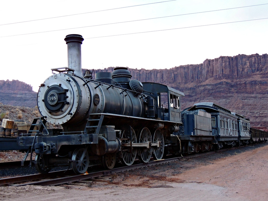 Lovely Old Western Steam Train Being Used In Th… Flickr