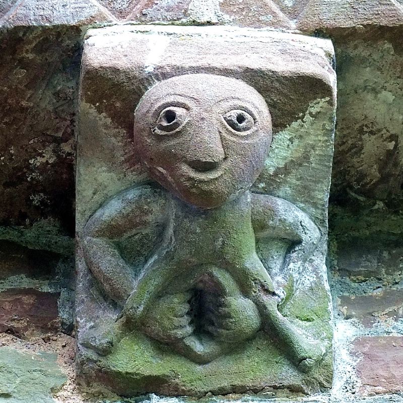 Sheela-na-gig | Kilpeck church apse corbel According to the … | Flickr