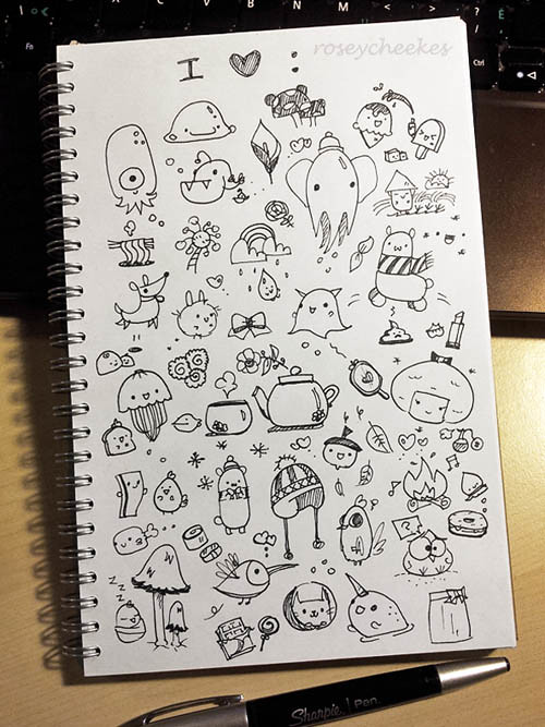 Doodles | A look into my 2012 artbook. Check out my website … | Flickr