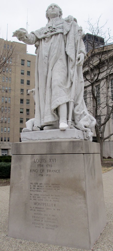 King Louis XVI Statue (Louisville, Kentucky) | Located in fr… | Flickr
