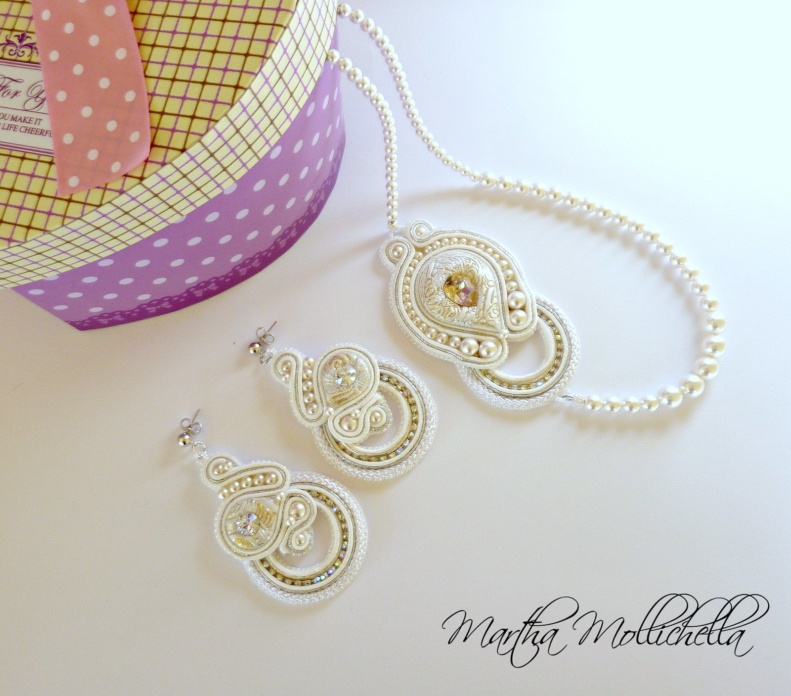 bridal jewelry gioielli sposa personalizzati fatti a mano da Martha Mollichella