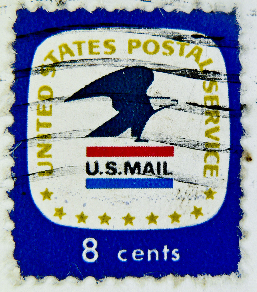8 cent airmail stamp