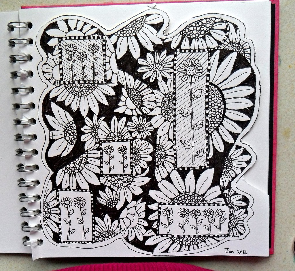 Daisy Doodle. | I usually draw flowers when I doodle. I'm no… | Flickr