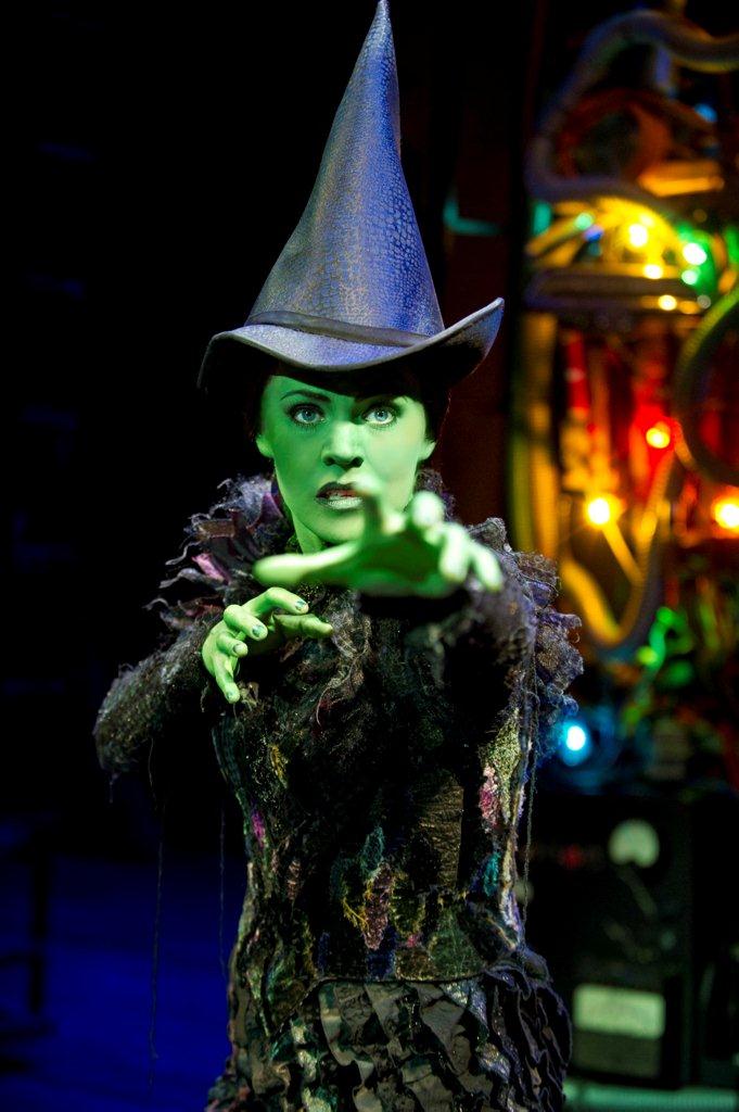 Elphaba in Wicked Rachel Tucker as Elphaba in Wicked Theatre People