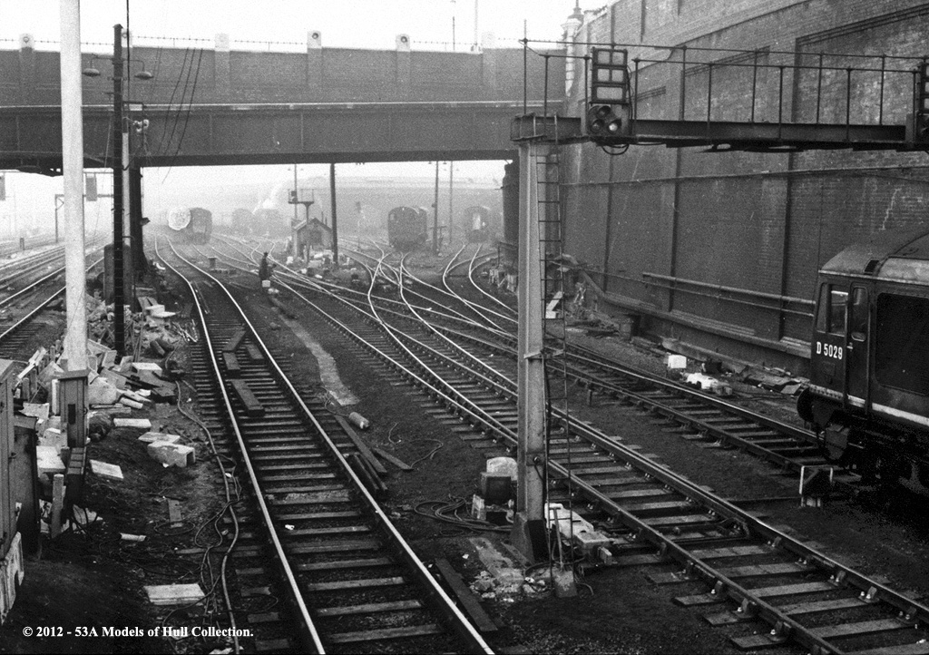 c.1964 - euston carriage sidings, london. i believe this