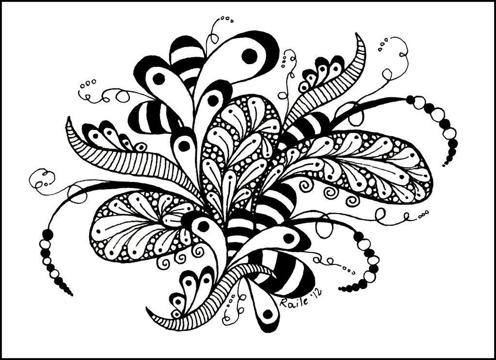 Tangle 2012 | Drawn at Starbucks with a vente latte. www.Tan… | Flickr