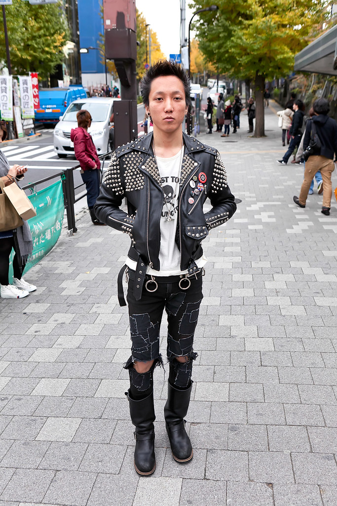 Japanese Punk, Harajuku | A Japanese punker outside of Haraj… | Flickr