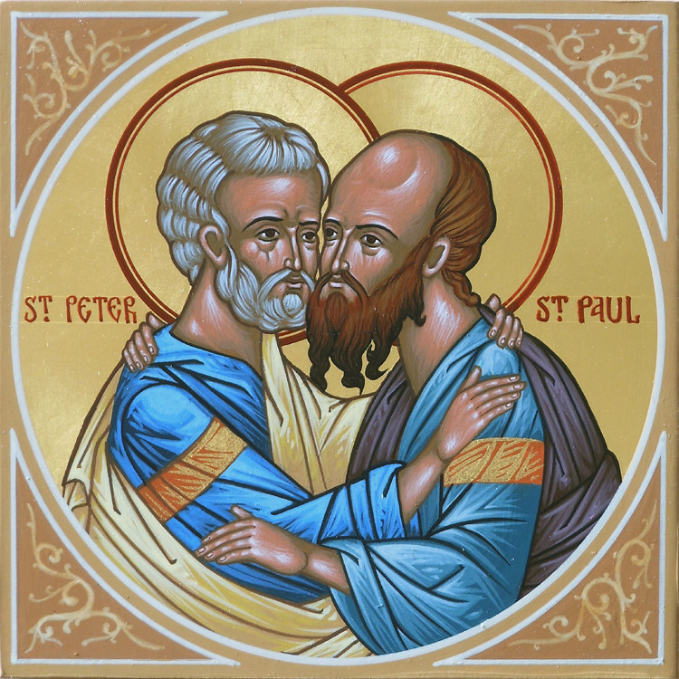 Saint Peter and Saint Paul | This icon depicts Saints Peter â€¦ | Flickr
