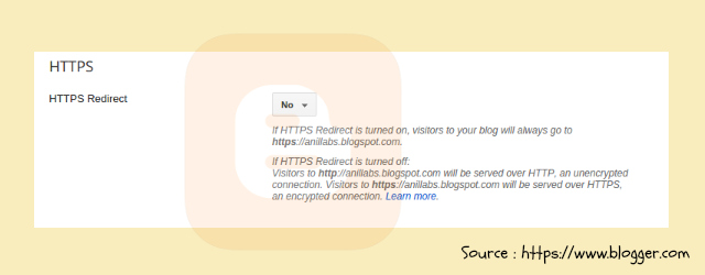 HTTPS for Anil Labs blogspot domain