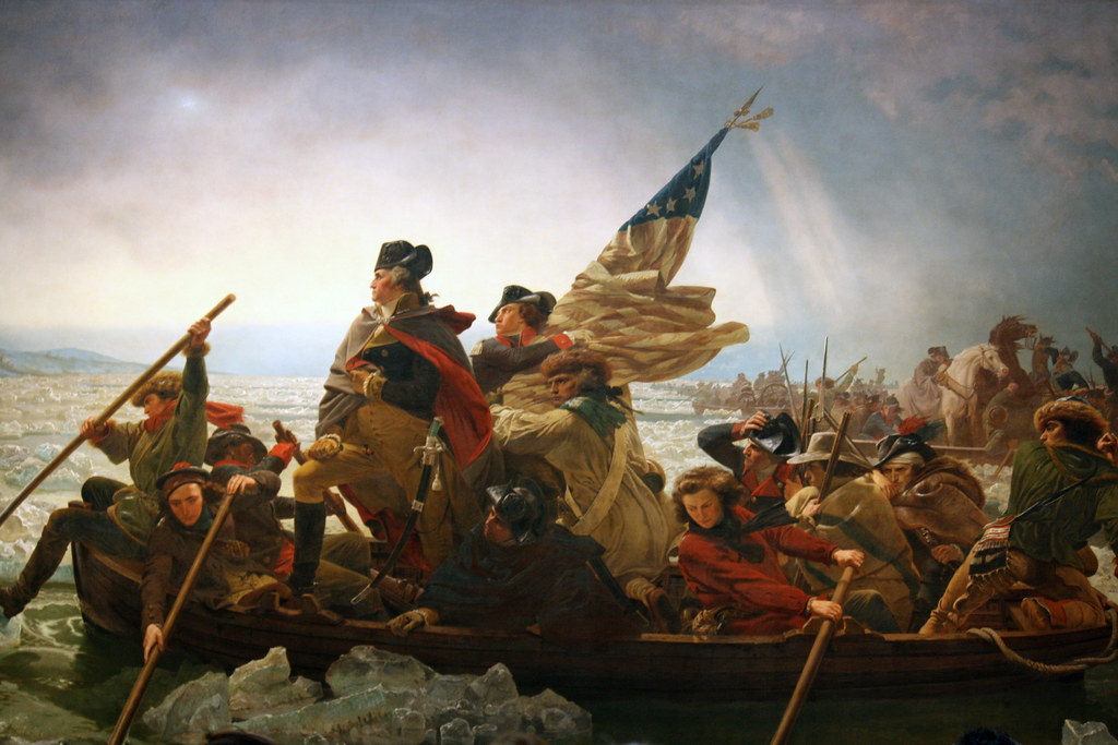 Washington Crossing the Delaware by Emanuel Leutze Flickr