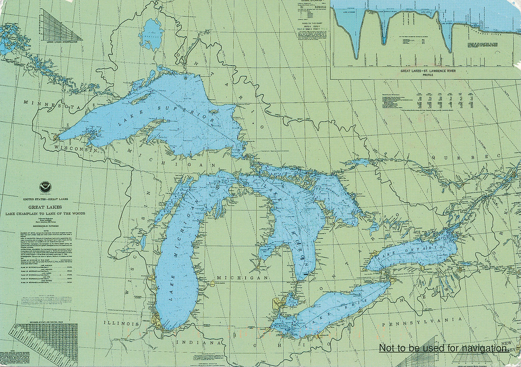 Great Lakes - Chart Map 