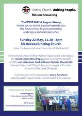 Luncheon with West Papua Support Group - Mission Resourcing