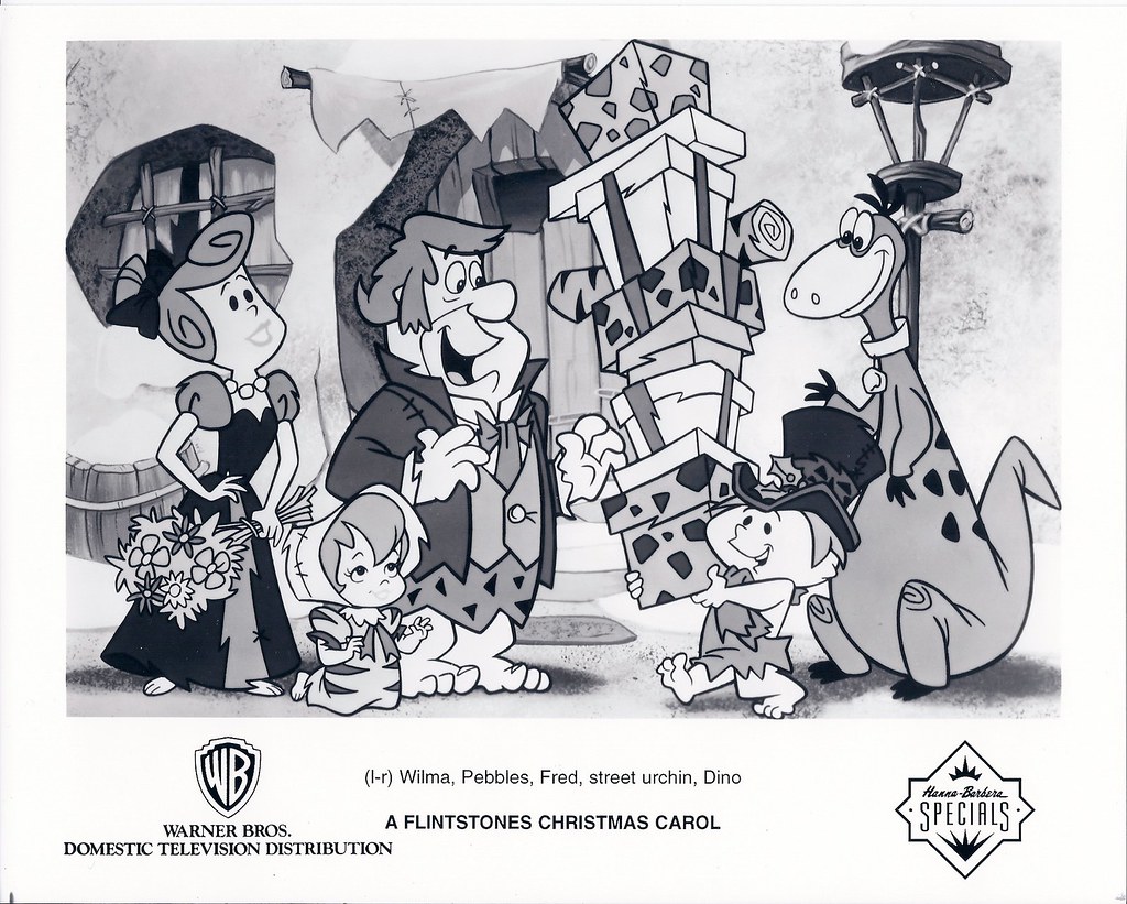 A Flintstones Christmas Carol publicity photo, 1994 | Flickr