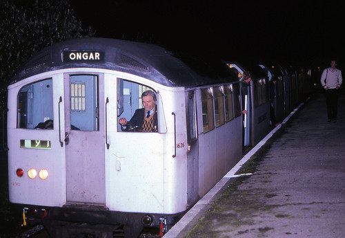 1962 Tube Stock at Ongar