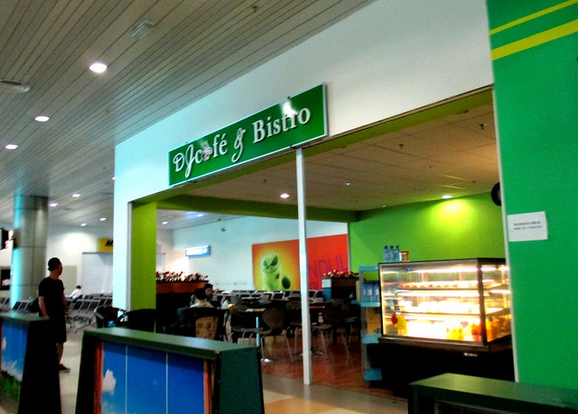 Sibu Airport departure lounge
