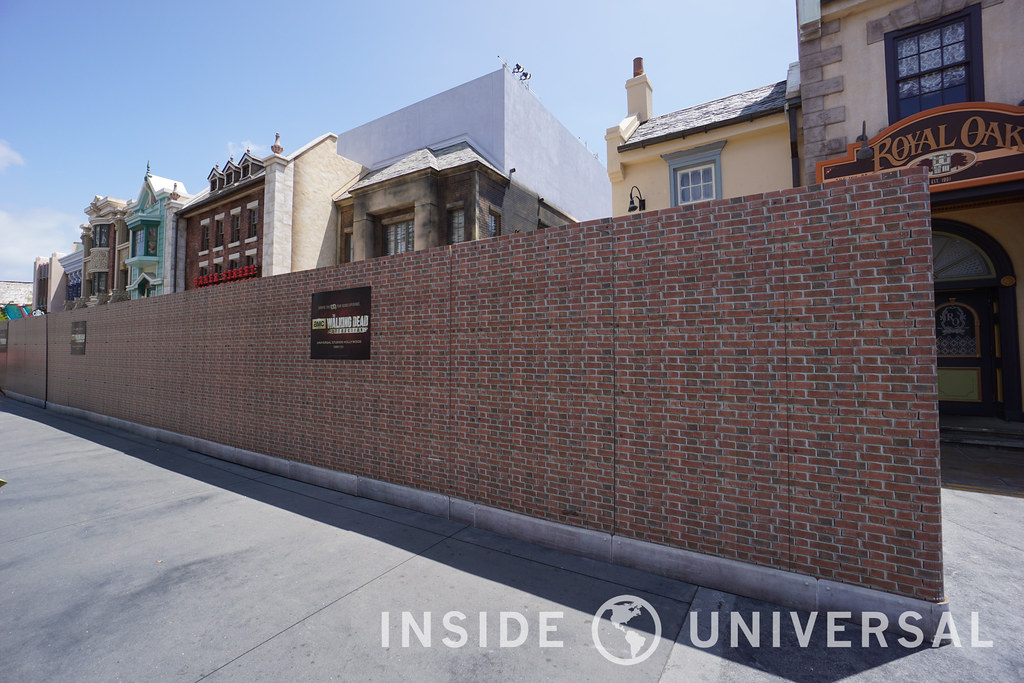 Phot Update: June 13, 2016 at Universal Studios Hollywood - The Walking Dead Attraction