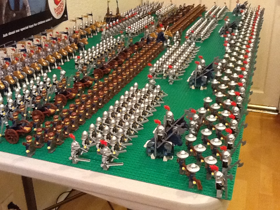 creating a lego medieval army