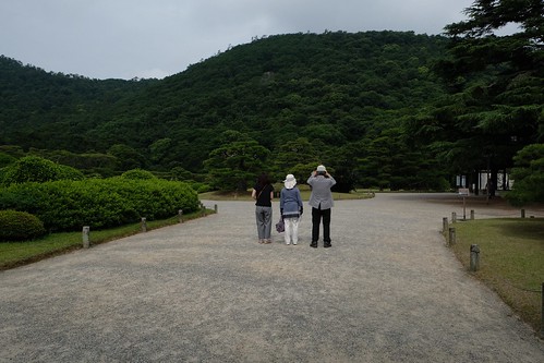 栗林公園は松の公園だった。