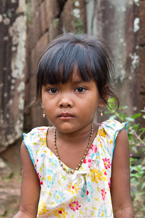 Little Cambodian girl