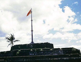 Hue Flagpole at old citadel