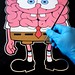 Sponge Brain Art Print