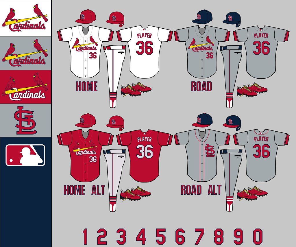 St. Louis Cardinals Uniforms PMell2293 Flickr