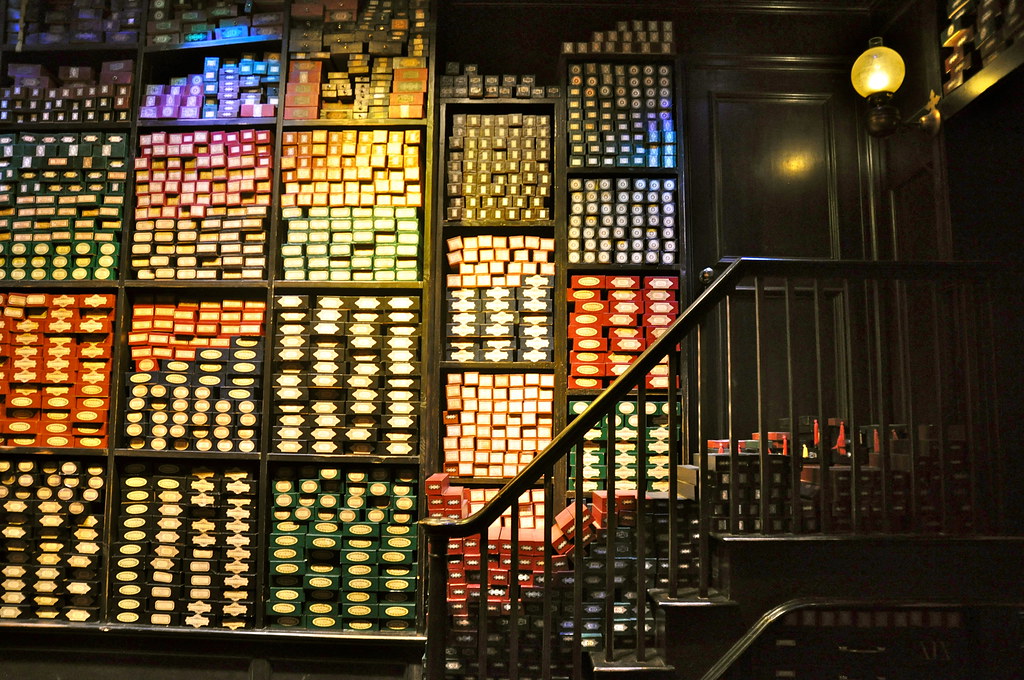 Ollivanders Wand Shop The Making Of Harry Potter Warner B Flickr