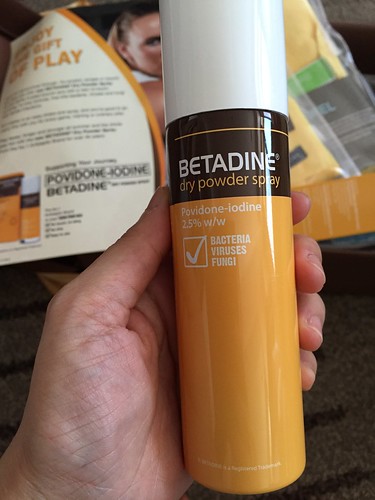 Betadine spray
