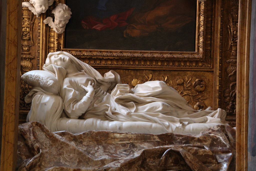 Blessed Ludovica Albertoni | Gian Lorenzo Bernini's statue o… | Flickr