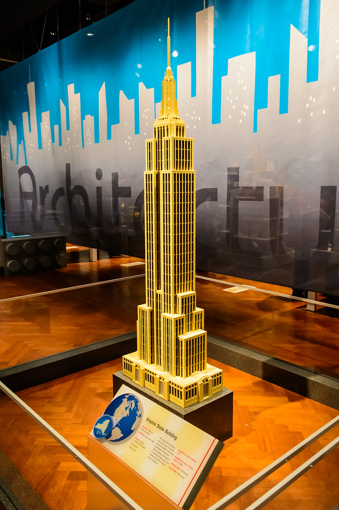 Empire State Building - LEGO Architecture Exhibit | LEGO® Ce… | Flickr