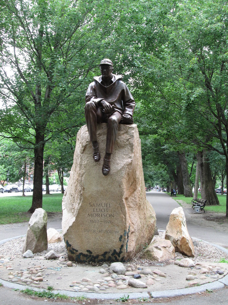 Samuel Eliot Morrison Statue, Commonwealth Mall - Boston | Flickr