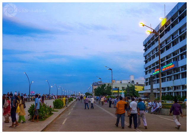 Promenade in Pondicherry beach | Flickr - Photo Sharing!