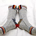 Rainbow Pipes and Linen Stitch Socks SM8-3