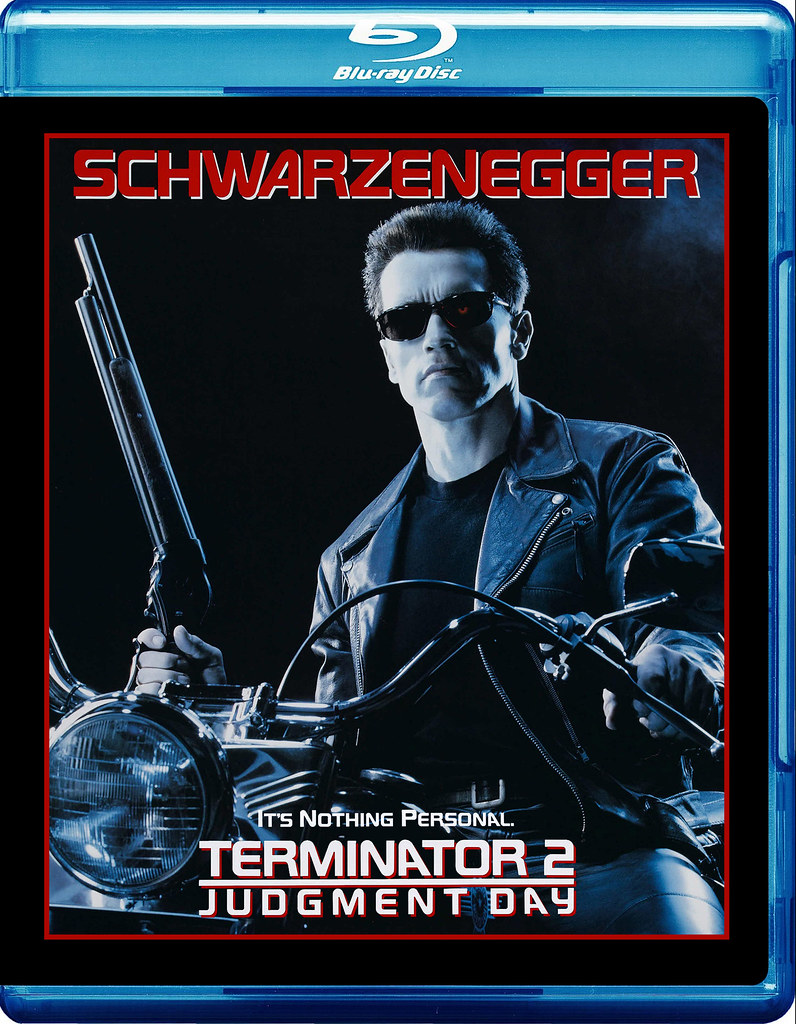 TERMINATOR 2 JUDGMENT DAY Blu-ray | Black red and blue looks… | Flickr