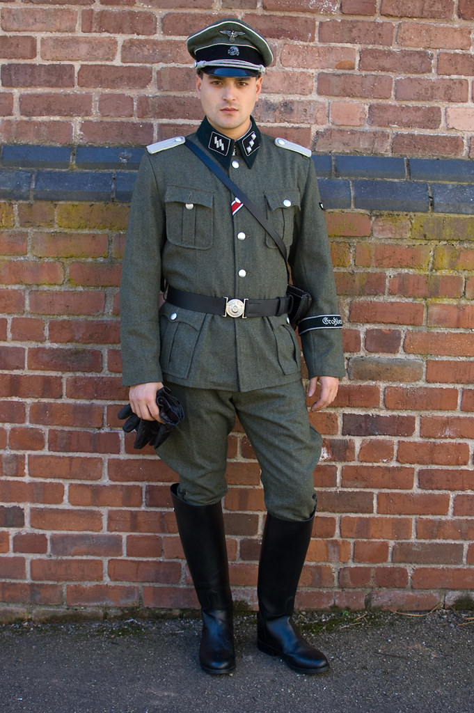 'Wilhelm Gerstein' - SS uniform costume detail, full body … | Flickr