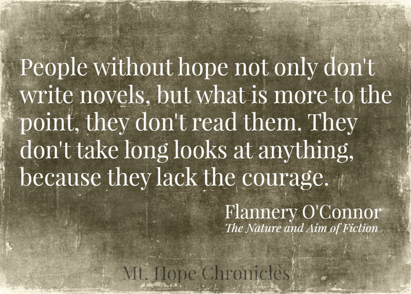 Hope and Novels @ Mt. Hope Chronicles