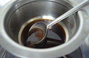How to make kolukattai - Sweet beetroot modak - Make jaggery syrup