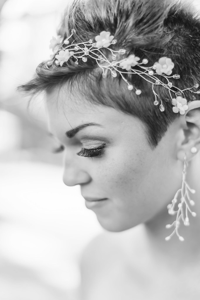 Wedding photography bride solo portrait Buffalo