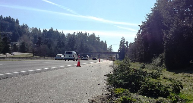 I-5 in Kalama tree trimming and brush clean up | Flickr - Photo Sharing!