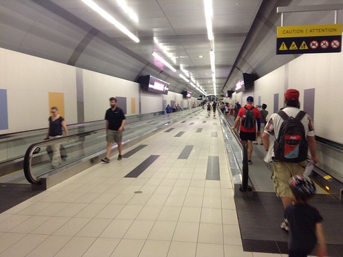 Billy Bishop Toronto City Airport pedestrian tunnel