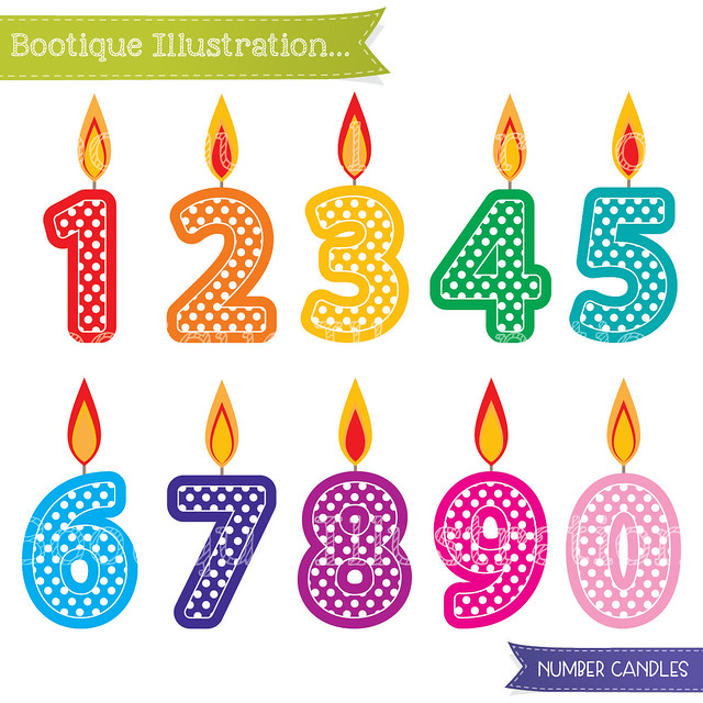 clipart birthday numbers - photo #9